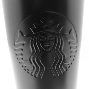 Starbucks Matte Black Stainless Steel Tumbler 24oz